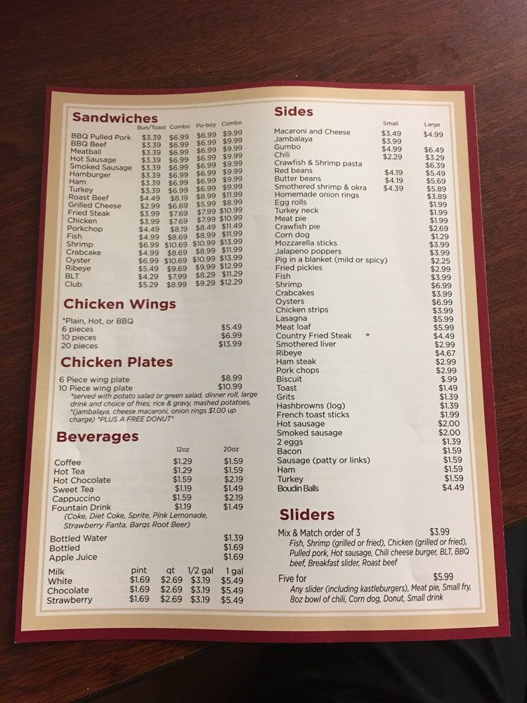 Tastee Donuts Menu - Image 12