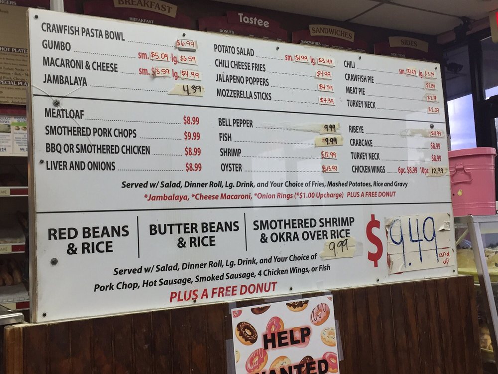 Tastee Donuts Menu - Image 3