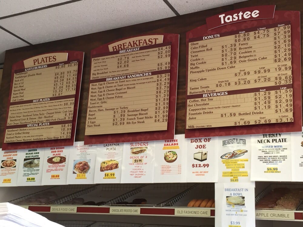 Tastee Donuts Menu - Image 7